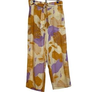 Eloquii Patterned Tie Pants